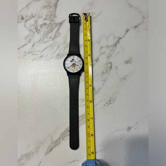 Black And White Polka Dot Adults Disney Mickey Mouse Watch RARE